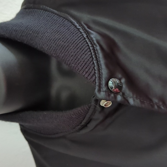 🍋✨Rare 1980s vintage satin Mtv bomber jacket size small - Picture 7 of 9